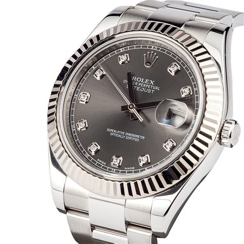 rolex datejust 41 116334|Rolex Datejust gold diamond dial.